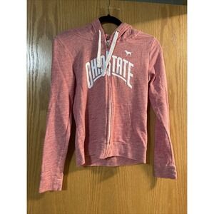 Pink Victoria's Secret Ohio State Jacket XS
